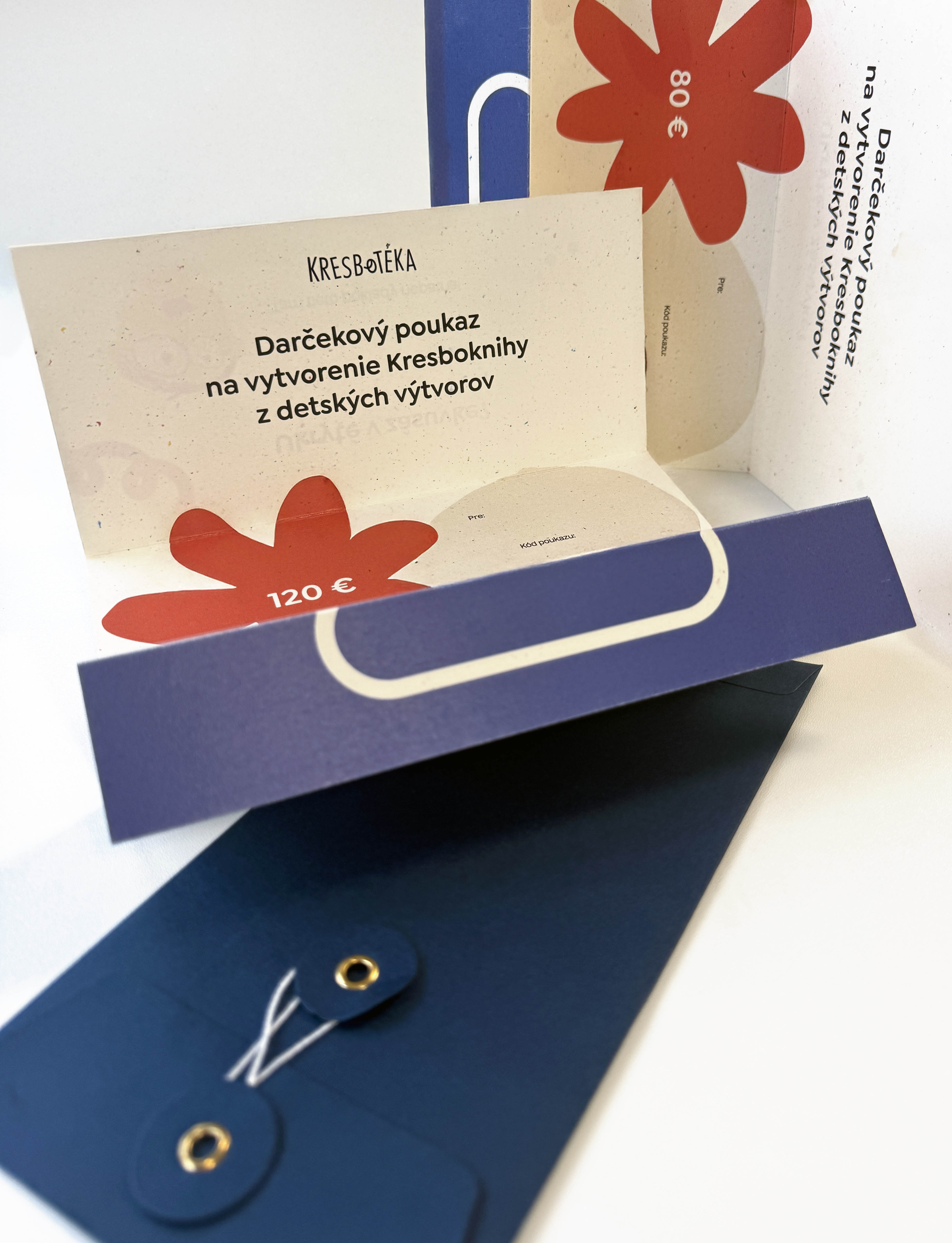 Fyzický darčekový poukaz