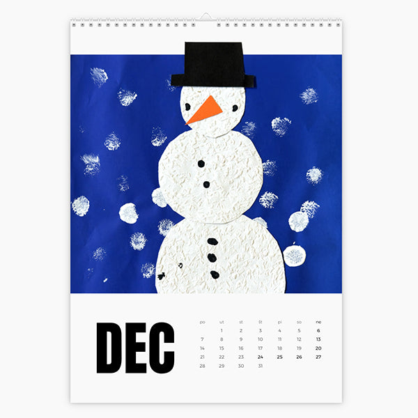 Nástenný mesačný kalendár A3